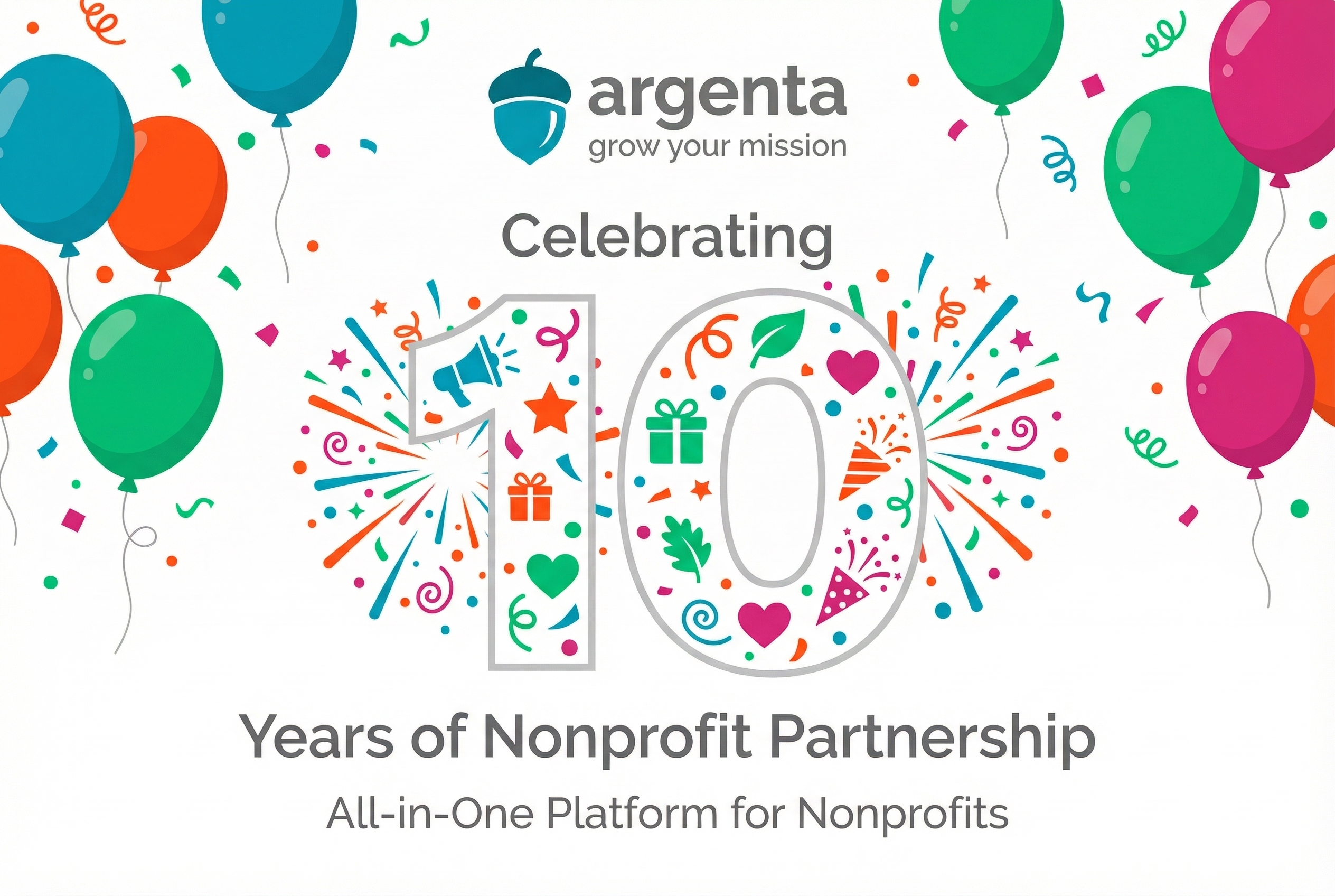 Argenta - Celebrating 10 Years of Nonprofit Partnership